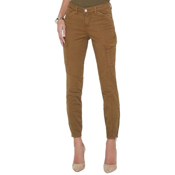 L’Agence Womens L'agence Patton Brown Olive Skinny Leg Jean